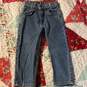 Levi's Relaxed/Slim Fit Blue Jeans